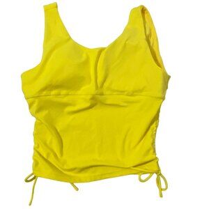 Love Tree Athleisure‎ Exercise Tank Top M Yellow Fitness Tankini